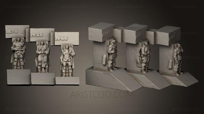 Miscellaneous figurines and statues (STKR_0732) 3D model for CNC machine